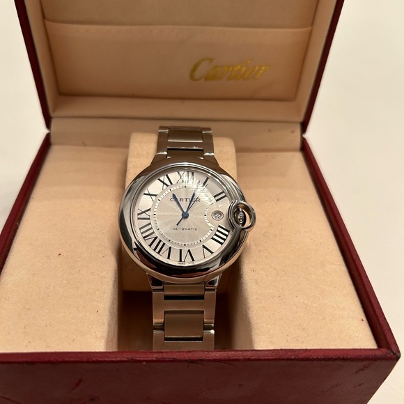 Authentic Men’s Cartier Watch Ballon Bleu de Cartier - Picture 2 of 5